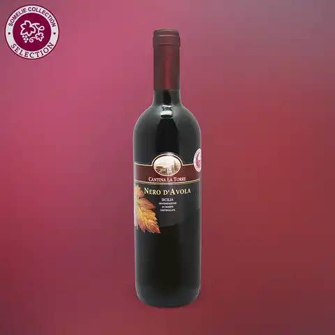 вино НЕРО Д АВОЛА 10-15% 0.75, красное, сухое, Италия