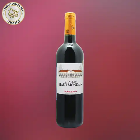 вино ШАТО О-МОНДЭН 10-15% 0.75, красное, сухое, Франция