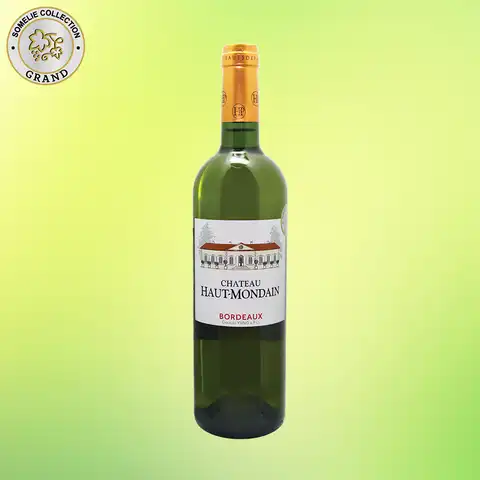 вино ШАТО О-МОНДЭН 10-15% 0.75, белое, сухое, Франция