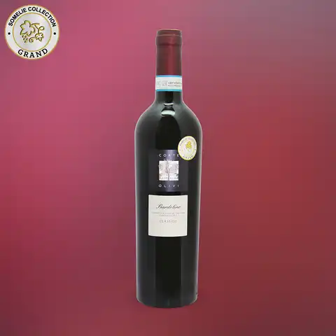 вино КОРТЕ ОЛИВИ БАРДОЛИНО КЛАССИКО 11-14% 0.75, красное, сухое, Италия