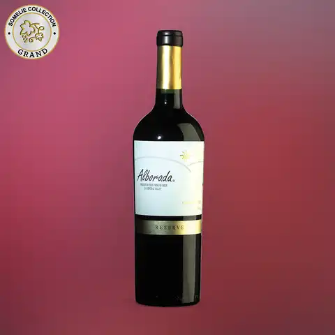 вино АЛЬБОРАДА РЕЗЕРВА КАРМЕНЕР 12-15% 0.75, красное, сухое, Чили