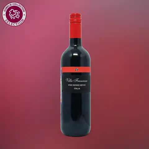 вино ВИЛЛА ФРАНЧЕСКА 10-15% 0.75, красное, сухое, Италия