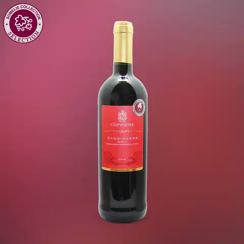 вино КАСА ДЕЛЬ КОППИЕРЕ САНДЖОВЕЗЕ 10-13% 0.75, красное, сухое, Италия
