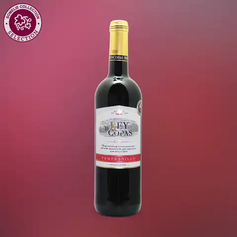 вино РЕЙ ДЕ КОПАС ТЕМПРАНИЛЬО 10-15% 0.75, красное, сухое, Испания