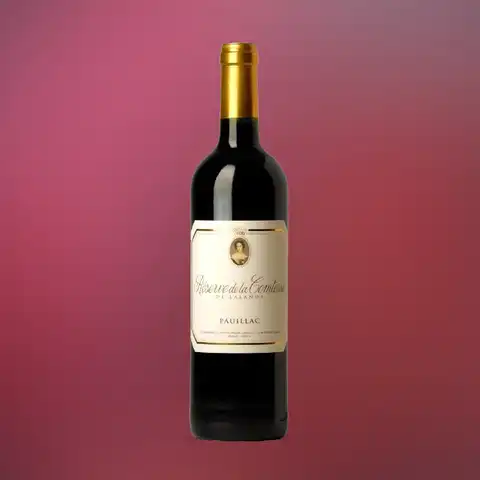вино РЕЗЕРВ ДЕ ЛА КОМТЕСС 2015 13.5% 0.75, красное, сухое, Франция