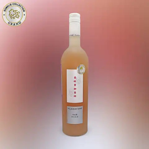 вино ПЛЕЗИР РОЗЕ 10-15% 0.75, розовое, сухое, Франция