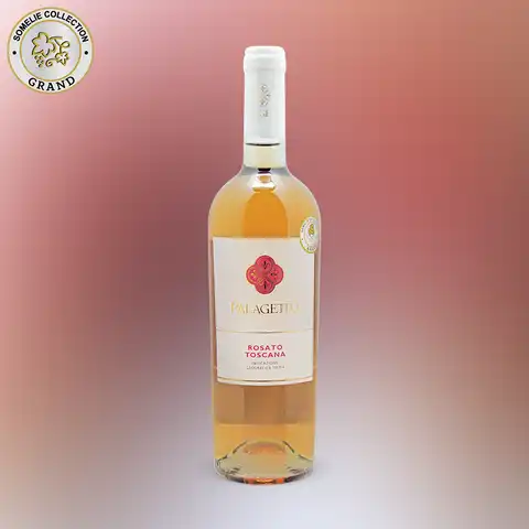 вино ПАЛАДЖЕТТО ТОСКАНА РОЗАТО 11-14% 0.75, розовое, сухое, Италия