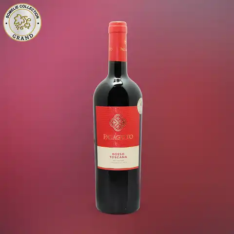 вино ПАЛАДЖЕТТО ТОСКАНА РОССО 12-15% 0.75, красное, сухое, Италия