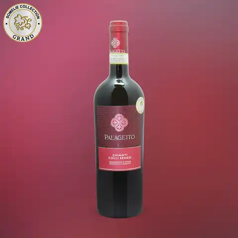 вино ПАЛАДЖЕТТО КЬЯНТИ КОЛЛИ СЕНЕЗИ 12-15% 0.75, красное, сухое, Италия