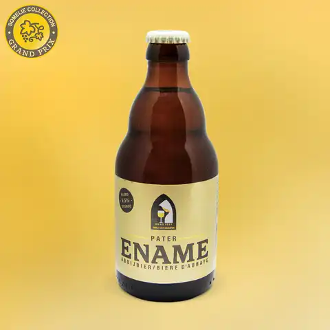 пиво ЭНАМЕ ПАТЕР 5.5% 0.33, светлое, Бельгия