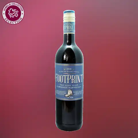 вино ФУТПРИНТ КАБЕРНЕ СОВИНЬОН 10-15% 0.75, красное, сухое, ЮАР