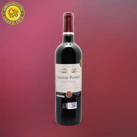 вино ШАТО ПЛАНТЕ 2019 10-15% 0.75, красное, сухое, Франция