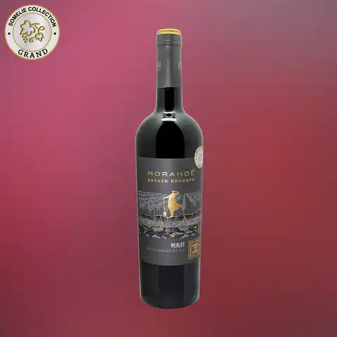 вино МОРАНДЕ ЭСТЕЙТ РЕЗЕРВ МЕРЛО 10-15% 0.75, красное, сухое, Чили