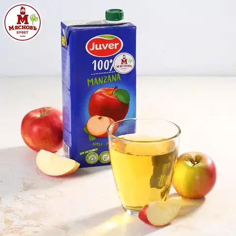 Сок яблочный 1л Испания
