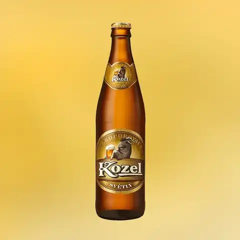 Пиво ВЕЛКОПОПОВИЦКИЙ КОЗЕЛ светлое 4% 0,45, светлое, Россия