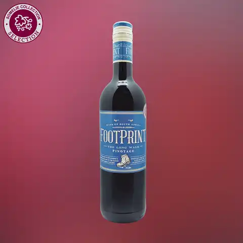 вино ФУТПРИНТ ПИНОТАЖ 10-15% 0.75, красное, сухое, ЮАР