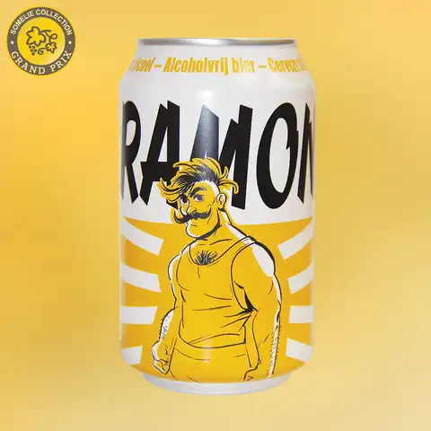 Пиво РАМОН БЕЗАЛКОГОЛЬНОЕ 0,5% 0.33, светлое, Бельгия