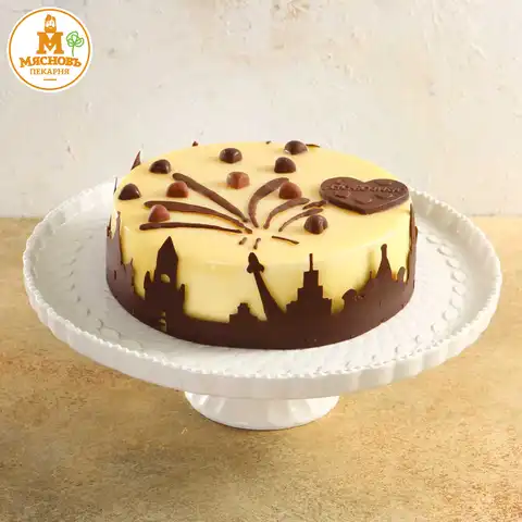 Торт Птичка шоколадная Салют, москвичи! 1130г