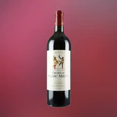 вино ШАТО КЛЕРК МИЛОН 2018 14.5% 0.75, красное, сухое, Франция