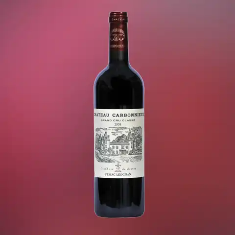 вино ШАТО КАРБОНЬЕ 2017 13.5% 0.75, красное, сухое, Франция