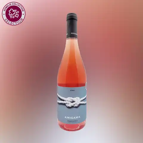 вино АМИГАМА БОБАЛЬ РОЗЕ 12-15% 0.75, розовое, сухое, Испания