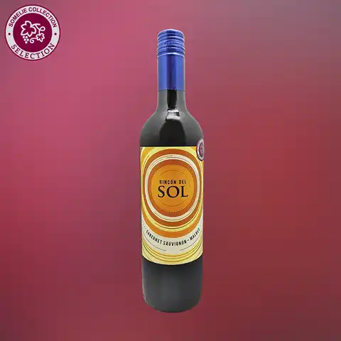 вино РИНКОН ДЕЛЬ СОЛЬ КАБЕРНЕ СОВИНЬОН МАЛЬБЕК 10-15% 0.75, красное, сухое, Аргентина
