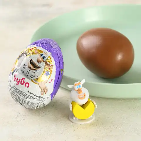 Шоколадное яйцо с игрушкой Буба 20г