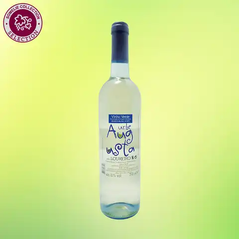 вино УРБЕ АУГУШТА ЛОУРЕЙРУ Винью Верде 10-13% 0.75, белое, сухое, Португалия
