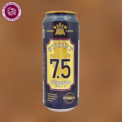пиво АЙХБАУМ СТАУТ 7.5% 0.5, темное, Германия