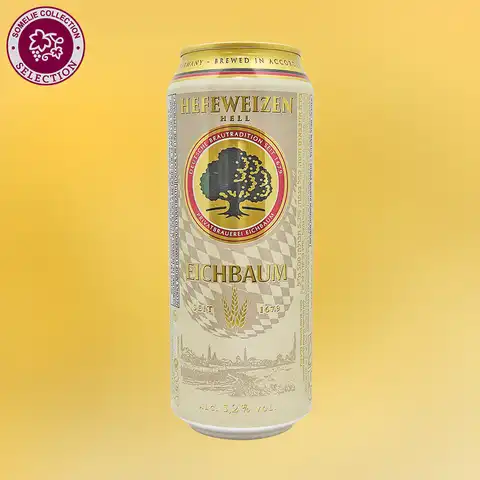 пиво АЙХБАУМ ХЕФЕВАЙЦЕН ХЕЛЛЬ 5.2% 0.5, светлое, Германия