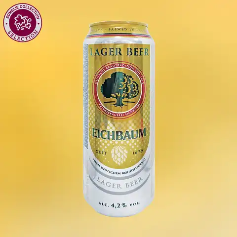пиво АЙХБАУМ ЛАГЕР 4.2% 0.5, светлое, Германия