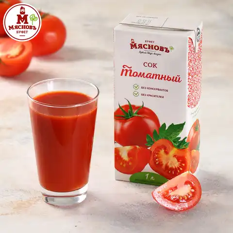 Сок томатный 1л