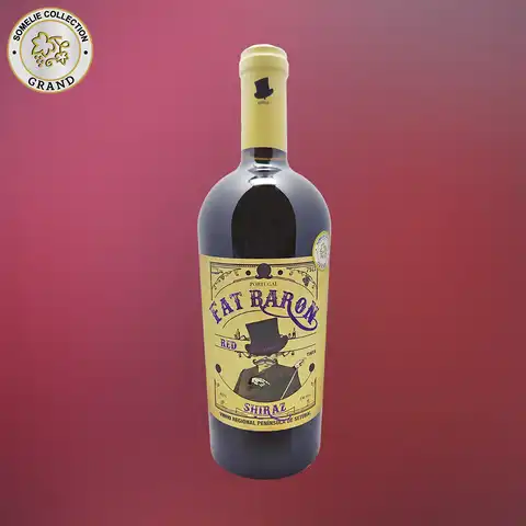 вино ФЭТ БАРОН ШИРАЗ 12-16% 0.75, красное, сухое, Португалия