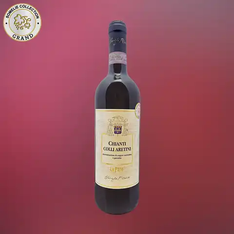 вино ЛА ПЬЕВЕ КЬЯНТИ КОЛЛИ АРЕТИНИ 11-16% 0.75, красное, сухое, Италия