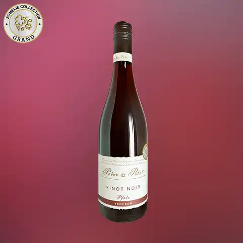 вино ПЕТЕР И ПЕТЕР ПИНО НУАР 10-15% 0.75, красное, сухое, Германия