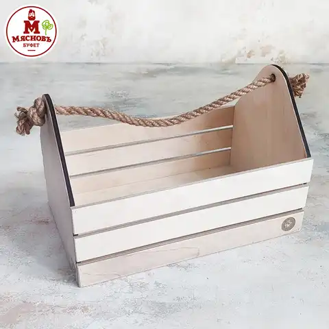 Ящик подарочный малый деревянный КуулКлевер