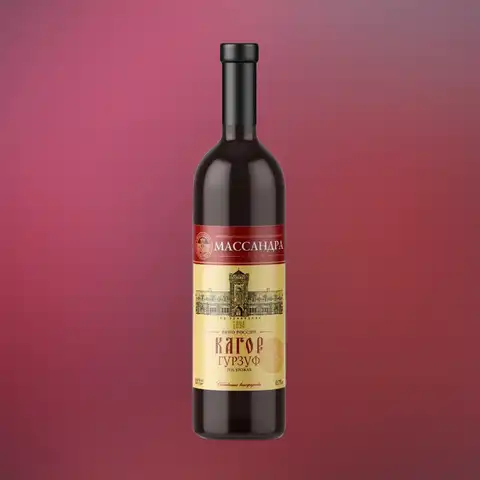 вино российское ликерное КАГОР ГУРЗУФ 16% 0.75, красное, сладкое, Россия