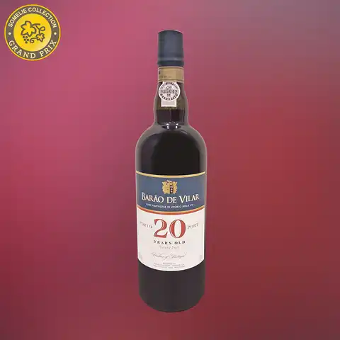 вино крепленое ликерное ПОРТВЕЙН БАРАУ ДЕ ВИЛАР ТОНИ 20 лет 19-22% 0.75, красное, сладкое, Португалия
