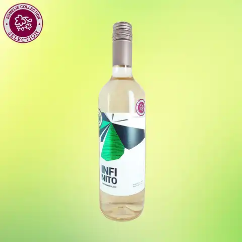 вино ИНФИНИТО СОВИНЬОН БЛАН 10-15% 0.75, белое, сухое, Чили