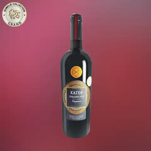 вино российское ликерное КАГОР ЦИМЛЯНСКИЙ 15-16% 0.75, красное, сладкое, Россия