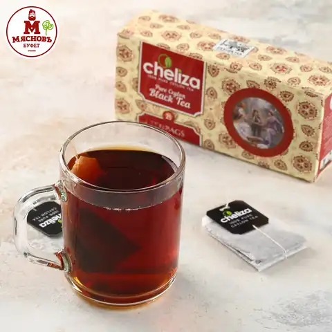 Чай черный 100% цейлонский Челиза пакетированный 25 шт. Шри-Ланка