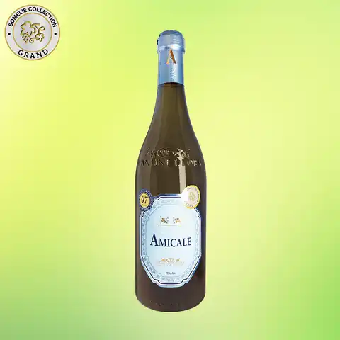 вино АМИКАЛЕ 10-16% 0.75, белое, сухое, Италия