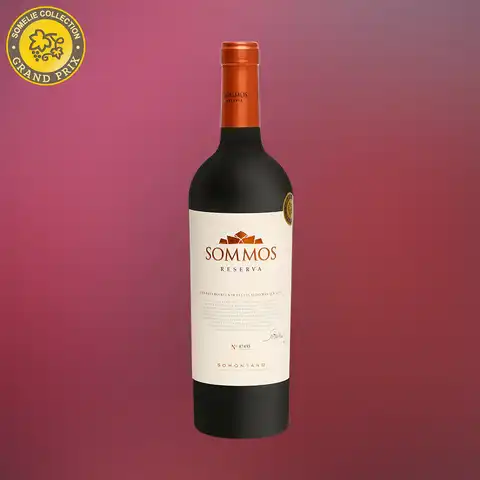вино СОММОС РЕСЕРВА 2018 14.5% 0.75, красное, сухое, Испания