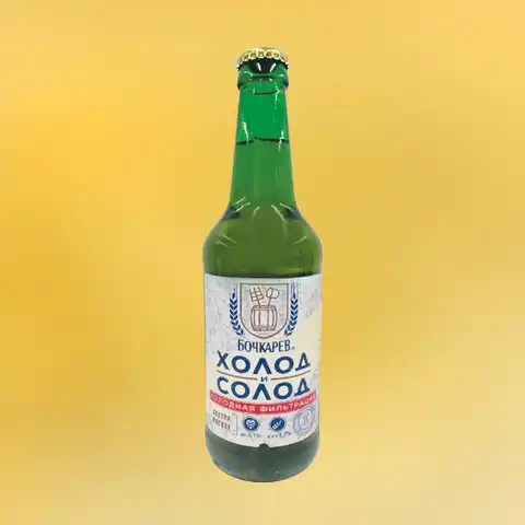 пиво БОЧКАРЕВ Холод и Солод 4.1% 0.43, светлый, Россия