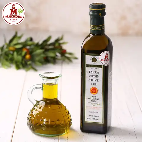 Масло оливковое Крит Голд нерафинированное Extra Virgin 500мл Греция