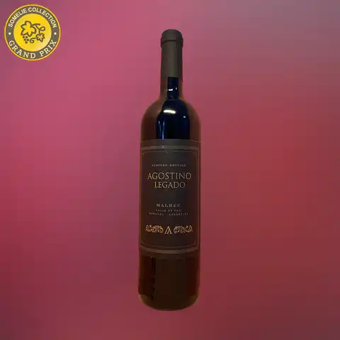 вино АГОСТИНО ЛЕГАДО МАЛЬБЕК 2018 14% 0.75, красное, сухое, Аргентина