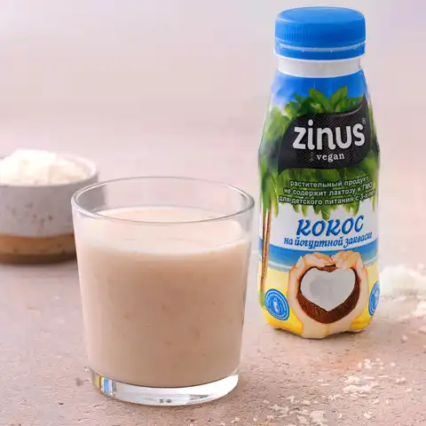 Напиток кокосовый на йогуртной закваске без молока 250мл
