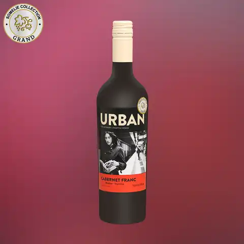 вино УРБАН КАБЕРНЕ ФРАН 12-15% 0.75, красное, сухое, Аргентина