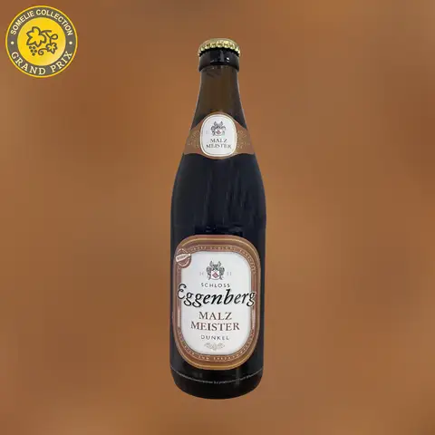пиво ЭГГЕНБЕРГ МАЛЬЦМАЙСТЕР ДУНКЕЛЬ 4.8% 0.5, темное, Австрия
