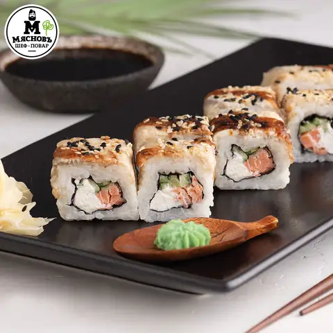 Ролл Канада + Ролл Филадельфия = Ролл Статус. Sushi Roll | Школа Сушиста - Виктор Бурда | Дзен